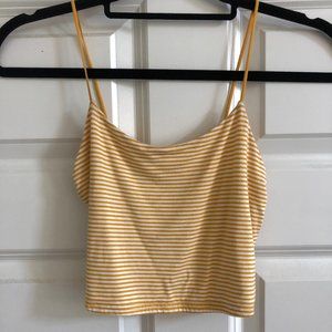Pacsun Basics Striped Cami Crop Top- S